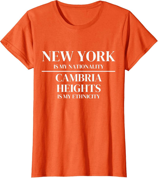 Cambria Heights New York is My Nationality Ethnicity