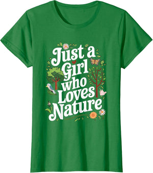 Just A Girl Who Loves Nature Quote A Girl Who Loves Nature