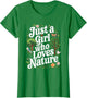 Just A Girl Who Loves Nature Quote A Girl Who Loves Nature