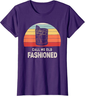 Vintage Retro Call Me Old Fashioned Whiskey Lover