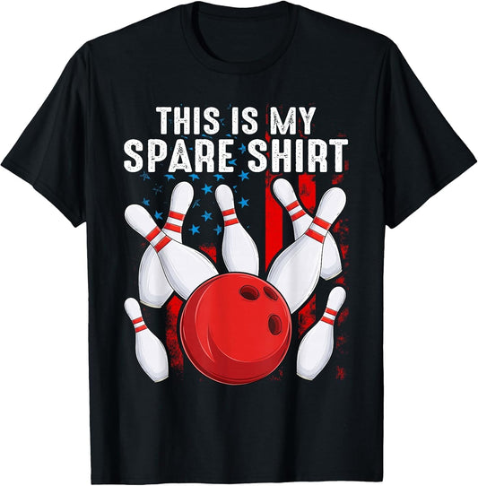 Bowling This is My Spare Bowler Kids Boys Girl Toddler