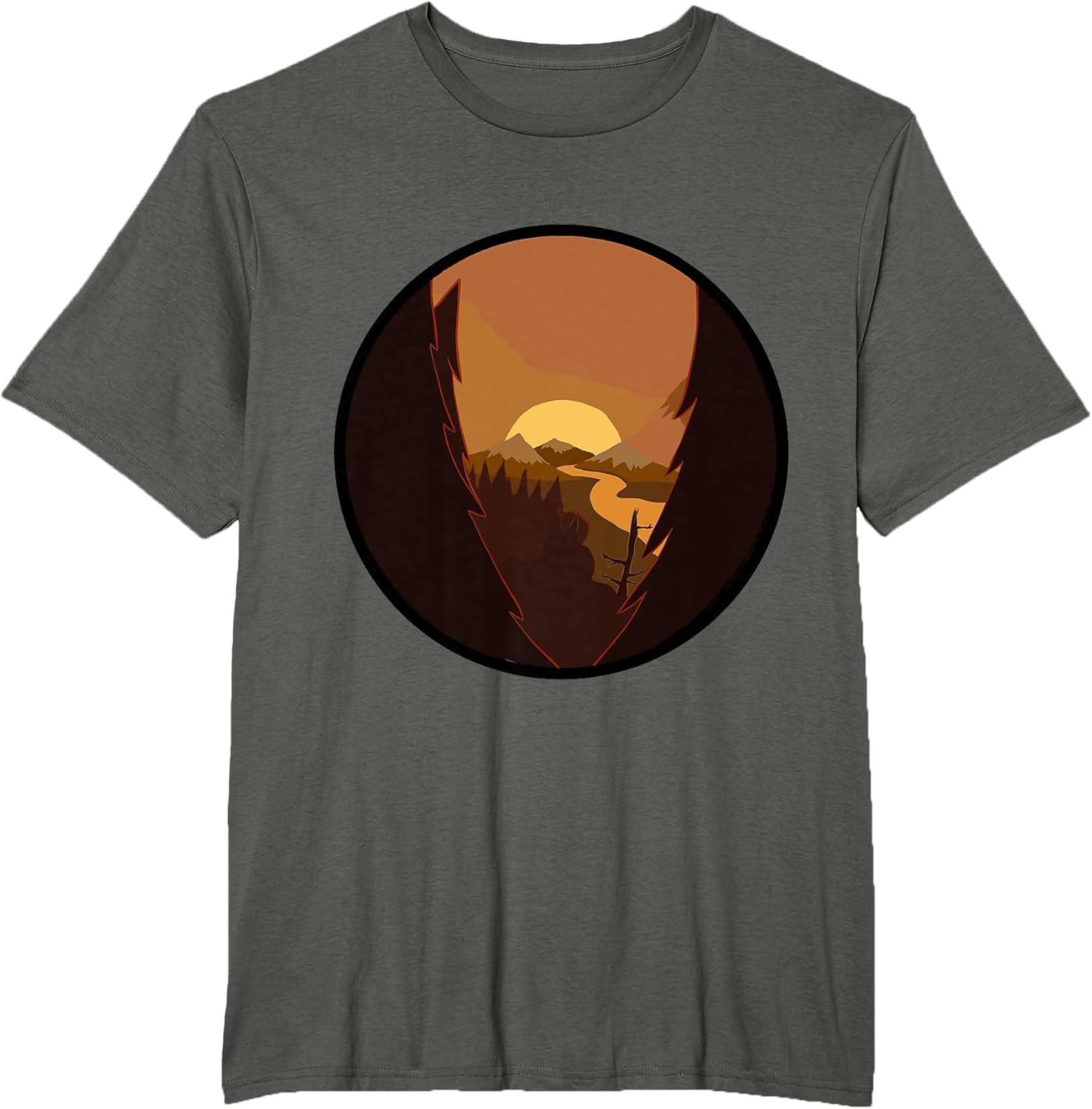Nightfall in Nature Firewatch