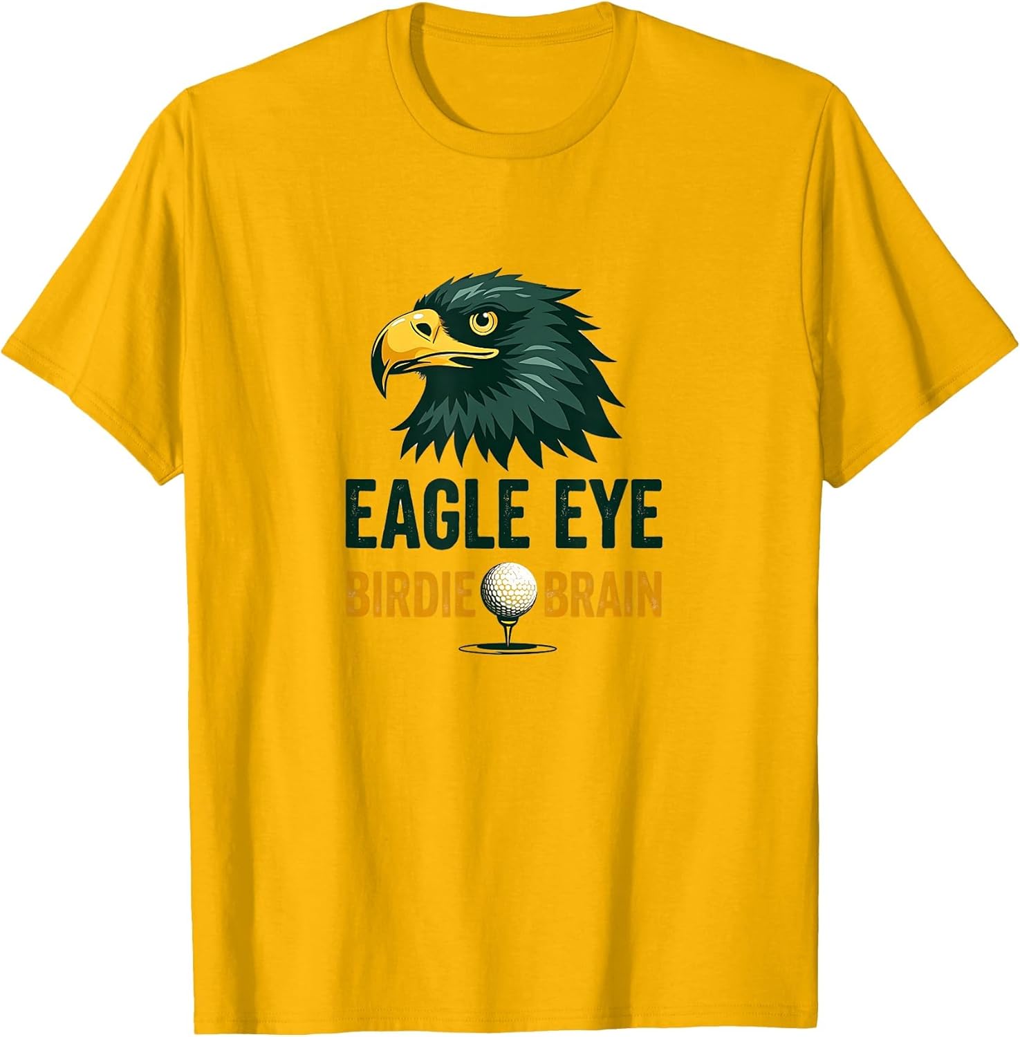 Eagle Eye Birdie Brain Funny Golf Design