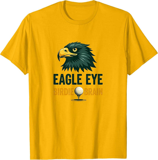 Eagle Eye Birdie Brain Funny Golf Design