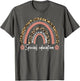 Special Education Teacher SPED Leopard Boho Rainbow