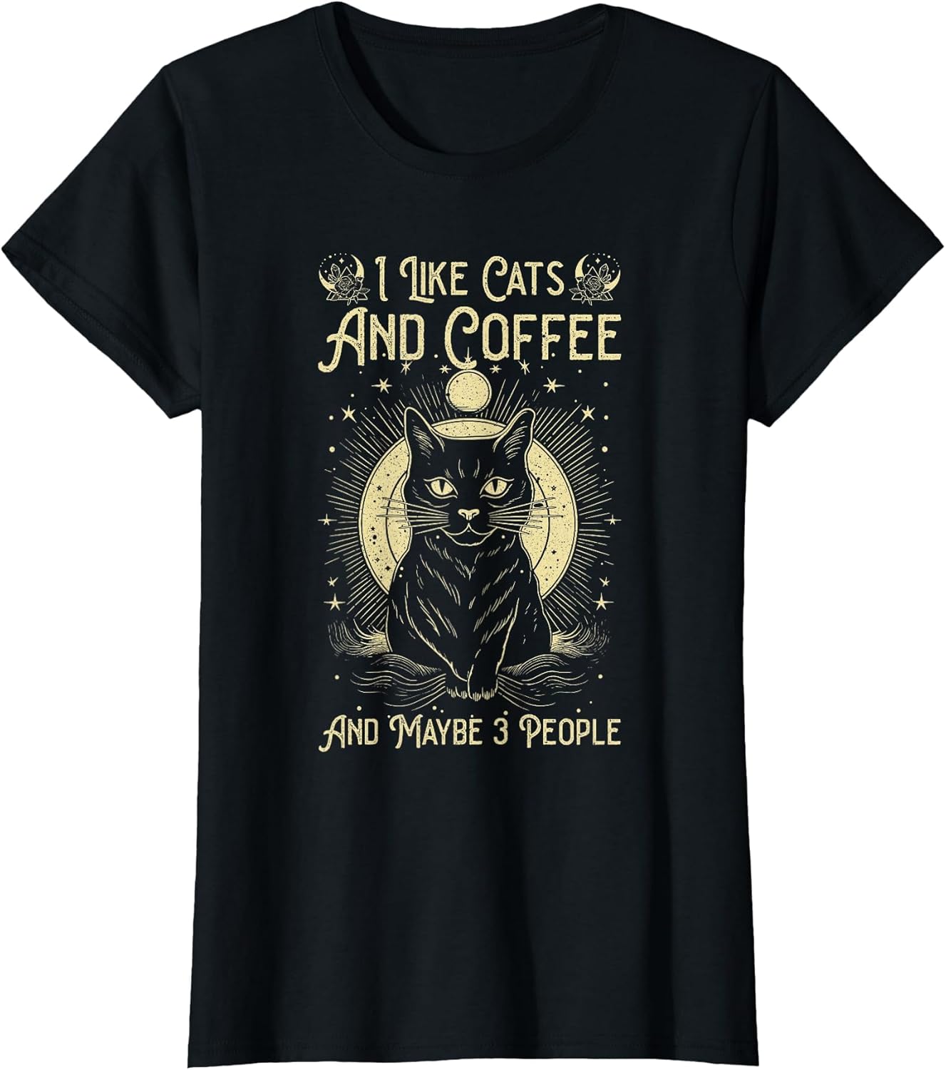 I Like Cats and Coffee and Maybe 3 People Funny Love Cats