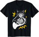 Musik Cat Playing French Horn Instrument on Cat Hornist