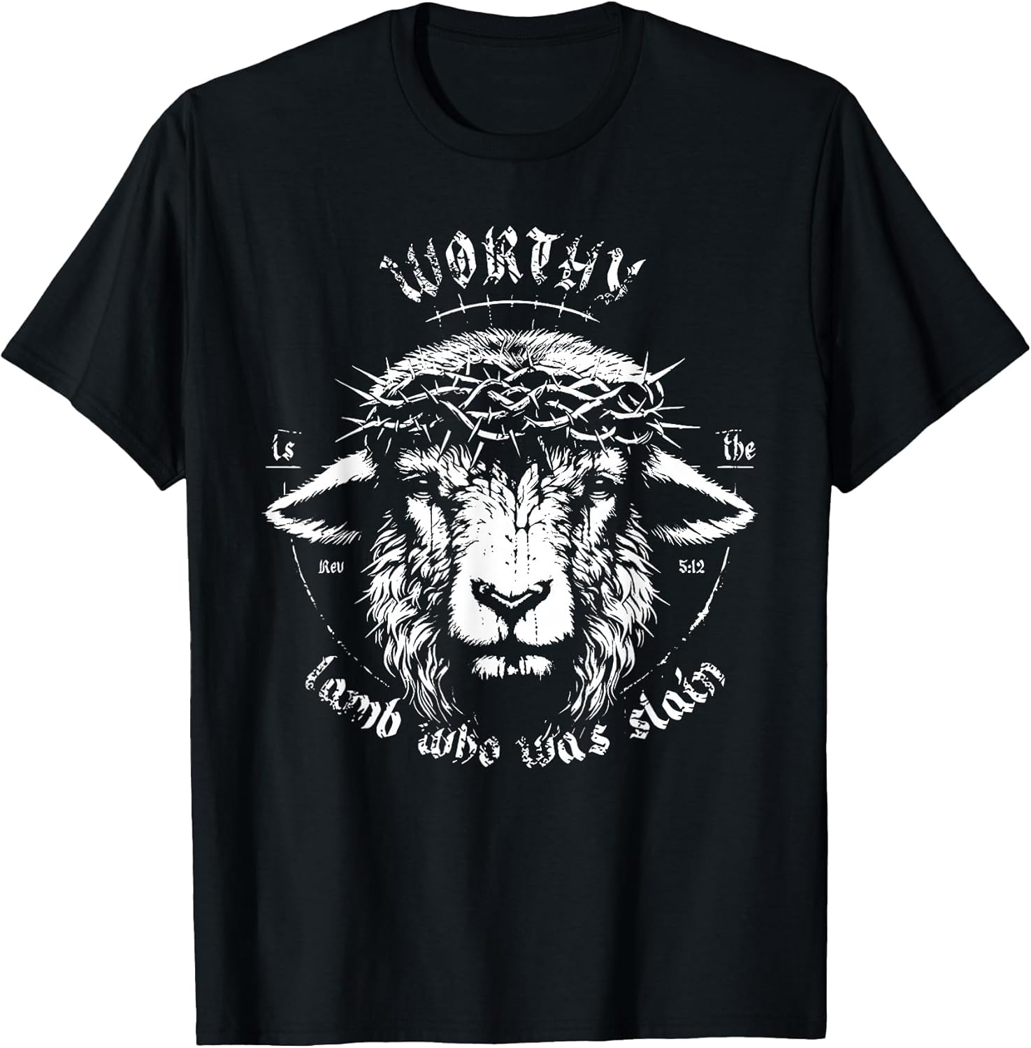 Worthy is The Lamb Who was Slain Revelation 5 12 Faith Art
