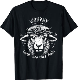 Worthy is The Lamb Who was Slain Revelation 5 12 Faith Art