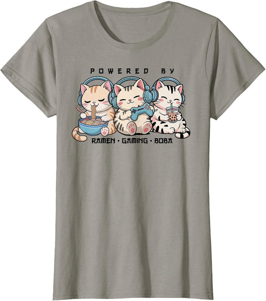 Gaming Cats Powered by Gaming & Rame Gamer Kawaii Cats