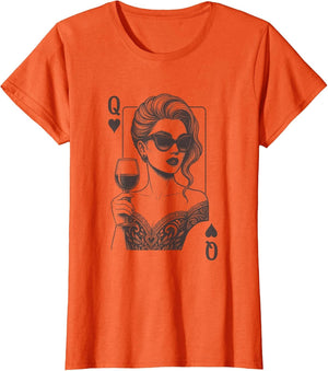 Queen of Hearts Playing Card Deck Women Vintage