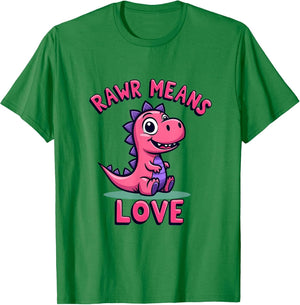 Rawr Means Love Dinosaur Design