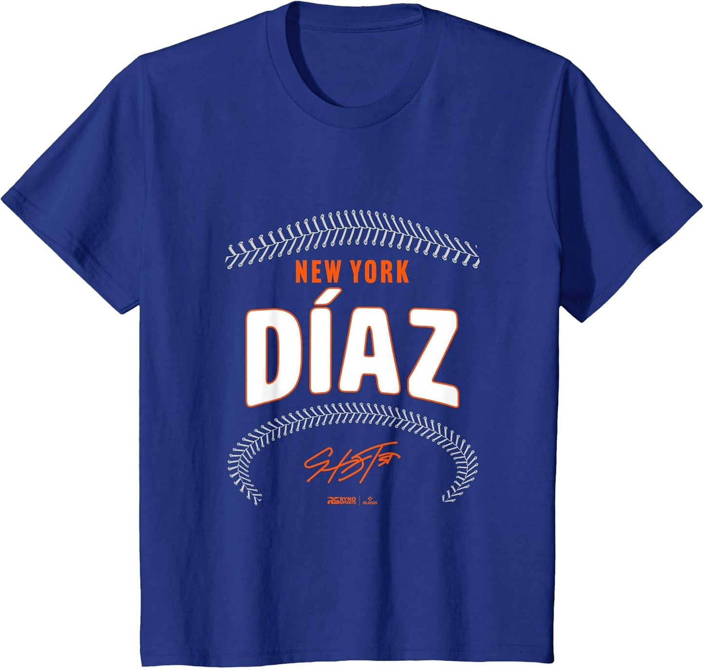 Edwin Diaz New York Baseball Name & Number (Front & Back)