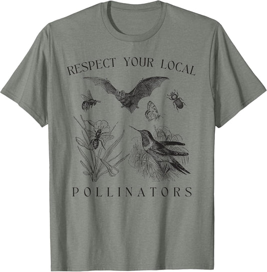Respect Your Local Pollinators | Vintage Bug Protect Nature