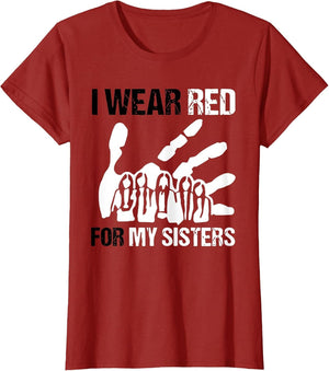 I Wear Red for My Sisters Indigenous Women Native American
