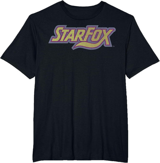 Star Fox Vintage Distressed Game Logo Graphic