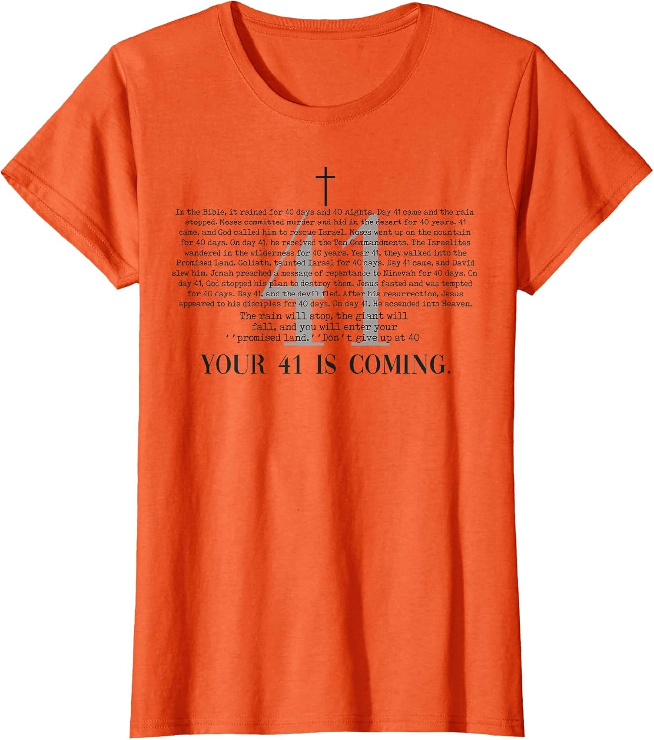Your 41 is Coming Christian