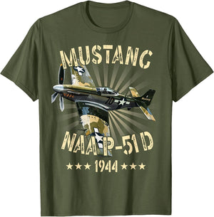 P-51D Mustang Vintage North American P-51D Fighter Warbirds