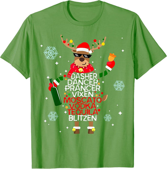 Dasher Dancer Prancer Vixen Moscato Vodka Tequila Blitzen