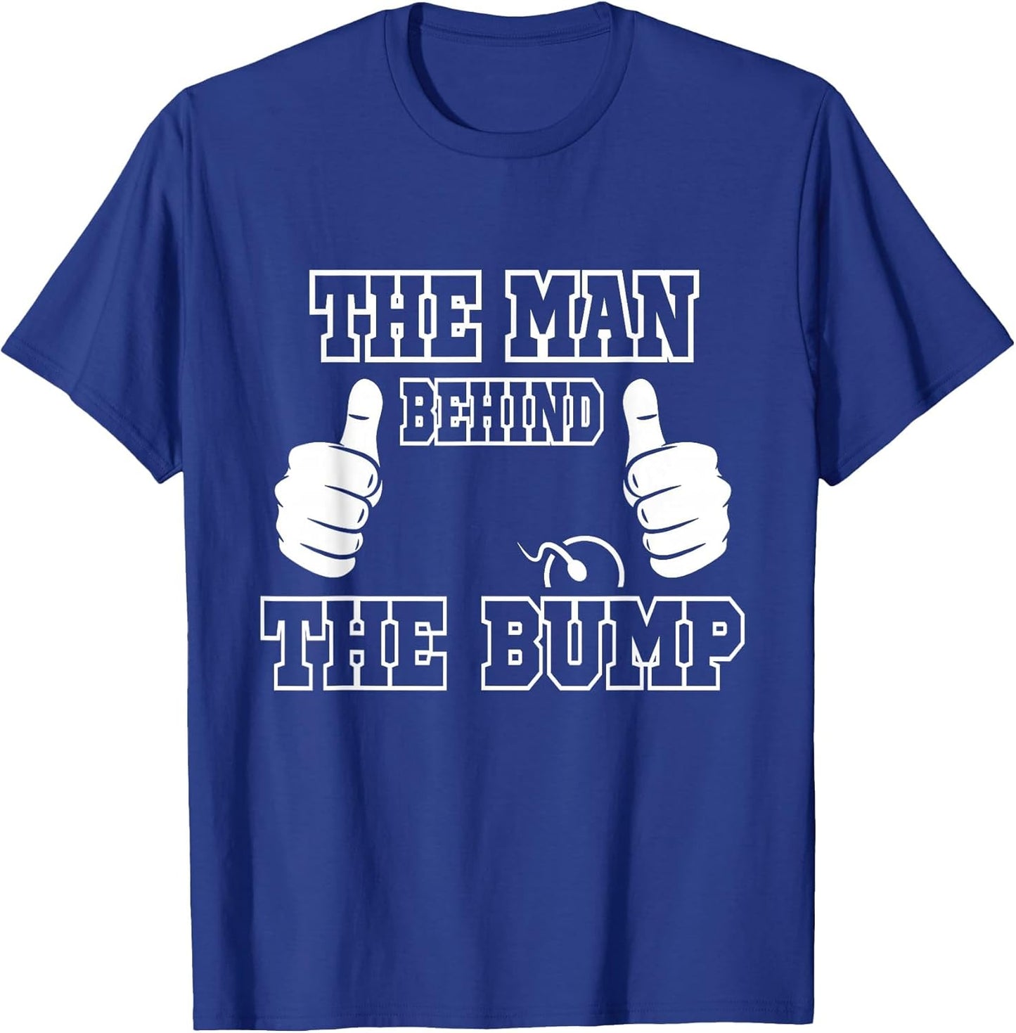 The Man Behind The Bump Baby Shower Shirts for Mom and Dad