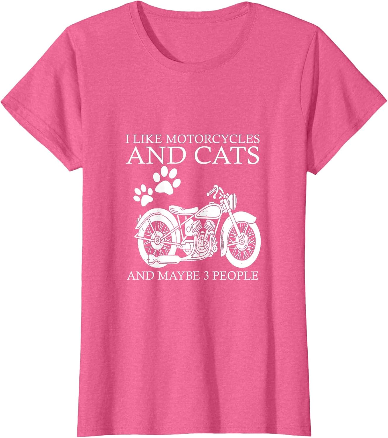 I Like Motorcycles and Cats and Maybe 3 People