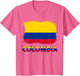Toddler Colombian-Shirt Flag Colombia Hispanic Heritage Kids