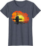 Vintage Red Sunset US Submarine Service Veteran