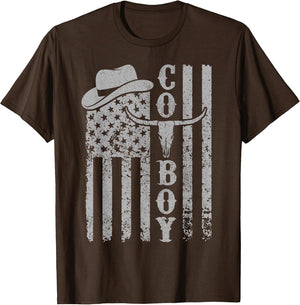 Western Country Men Teen Boy Kid Rodeo Southern Retro Cowboy