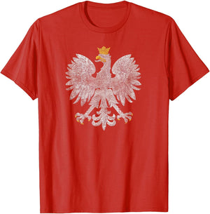 Poland Flag Cool Polska Flaga Vintage Polish Eagle Women Men