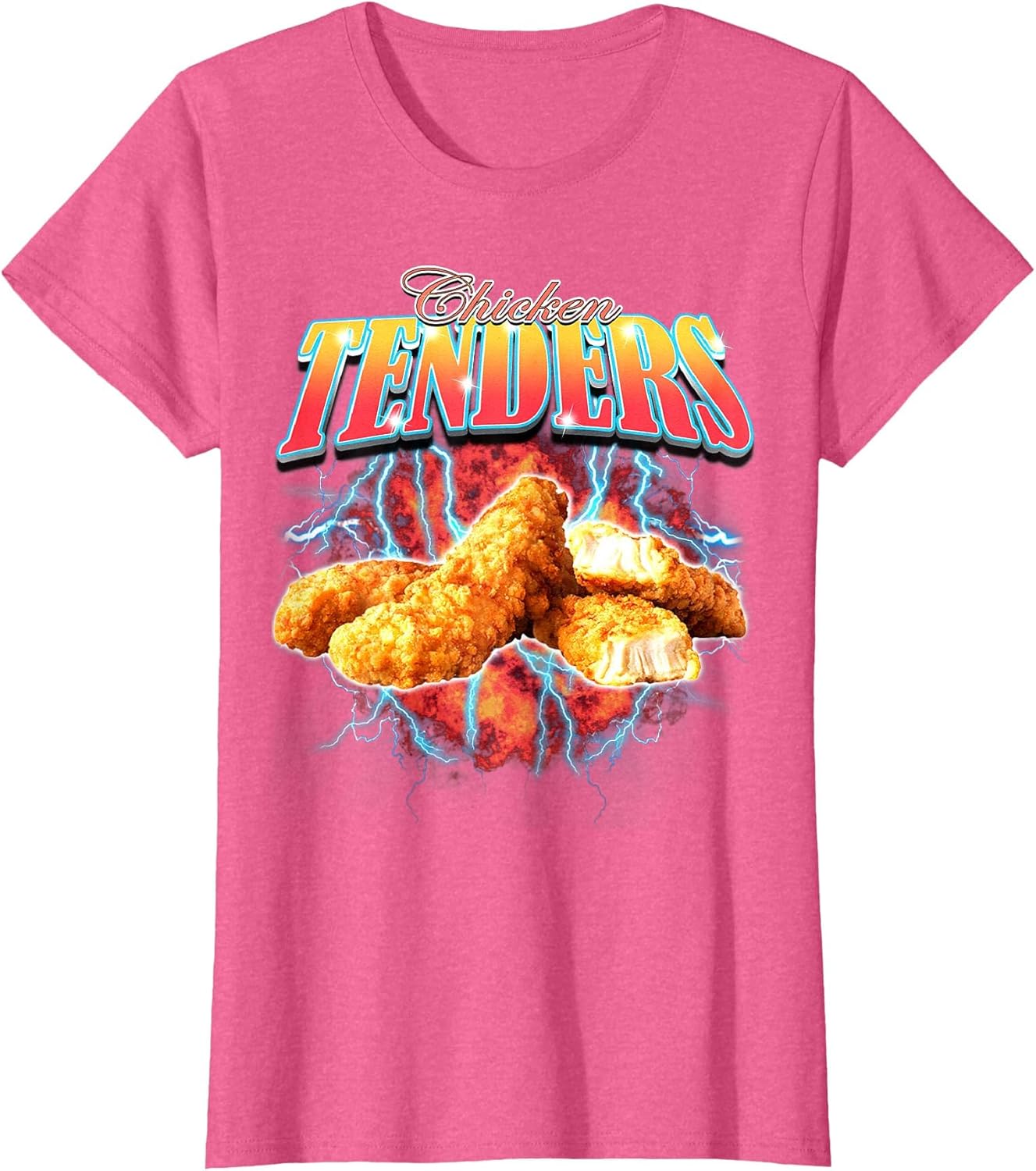Bootleg Rap Funny Chicken Tenders Vintage 90s Heavy-Metal