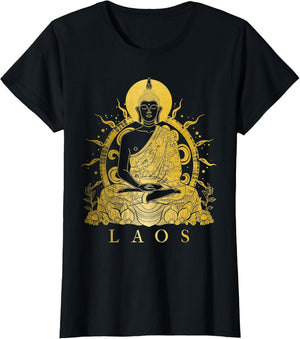Laos Buddha Vintage Buddhist Souvenir