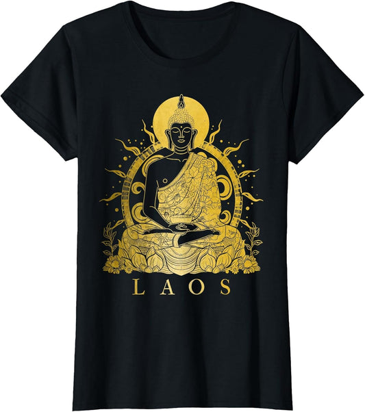 Laos Buddha Vintage Buddhist Souvenir
