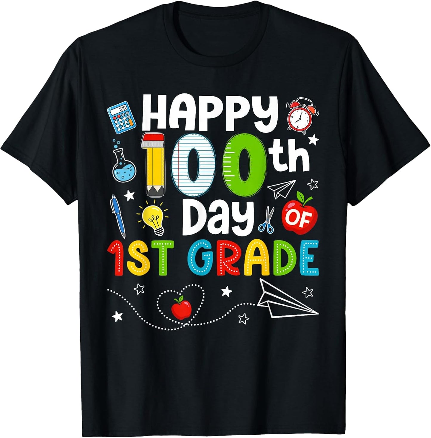 Happy 100th Day of 1st Grade Teacher 100 Days of School Kids