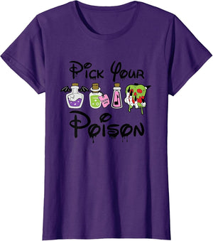Pick Your Poison Happy Halloween Day Party Spooky Funny