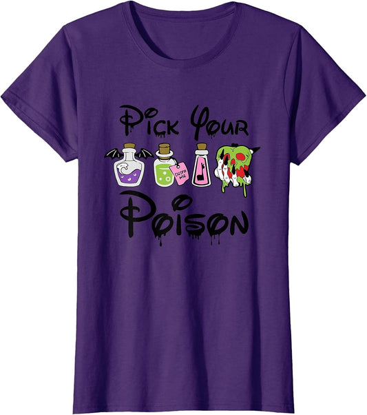 Pick Your Poison Happy Halloween Day Party Spooky Funny
