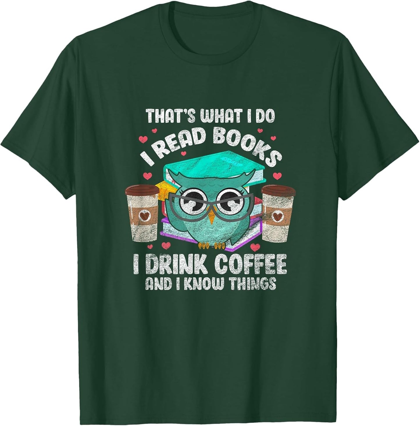I Read Books, Drink Coffee and I Know Things, Owl Reader