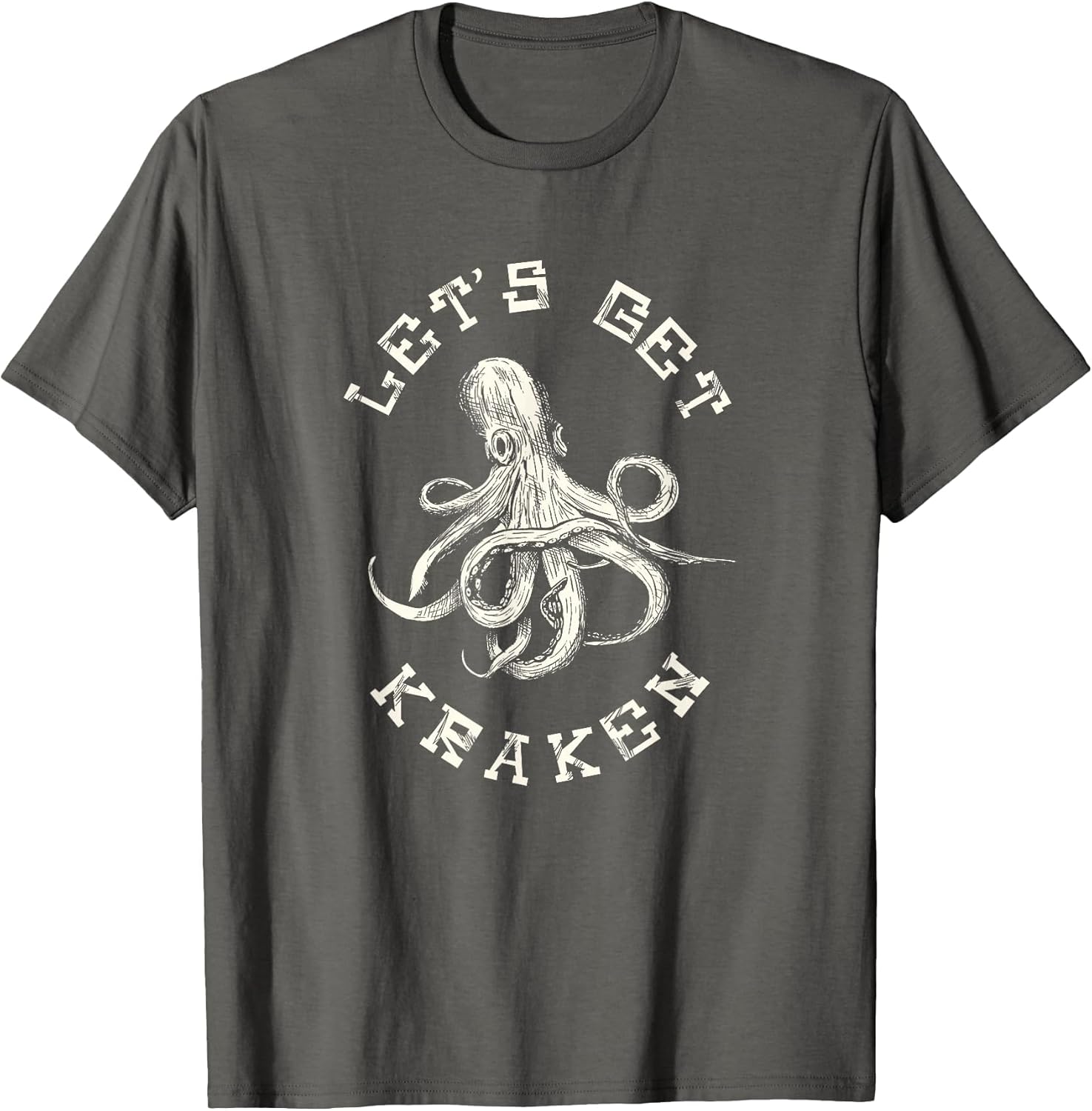 Funny Saying Lets Get Kraken Fathers Day