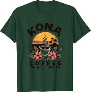 Kona Coffee Soul Awakened Hawaiian Design