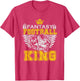 Fantasy Football King Shirt League Gameday Draft Party Funny