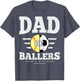 Dad of Ballers Quote for a Dad of Softball and Soccer Player