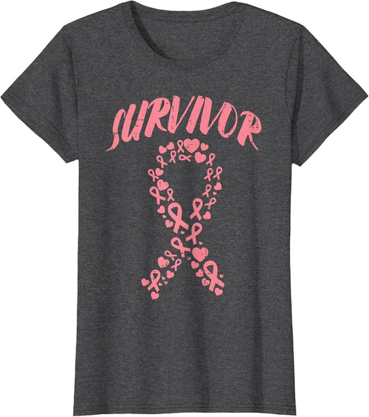 Survivor Pink Ribbon Won Breast Cancer Awareness Women