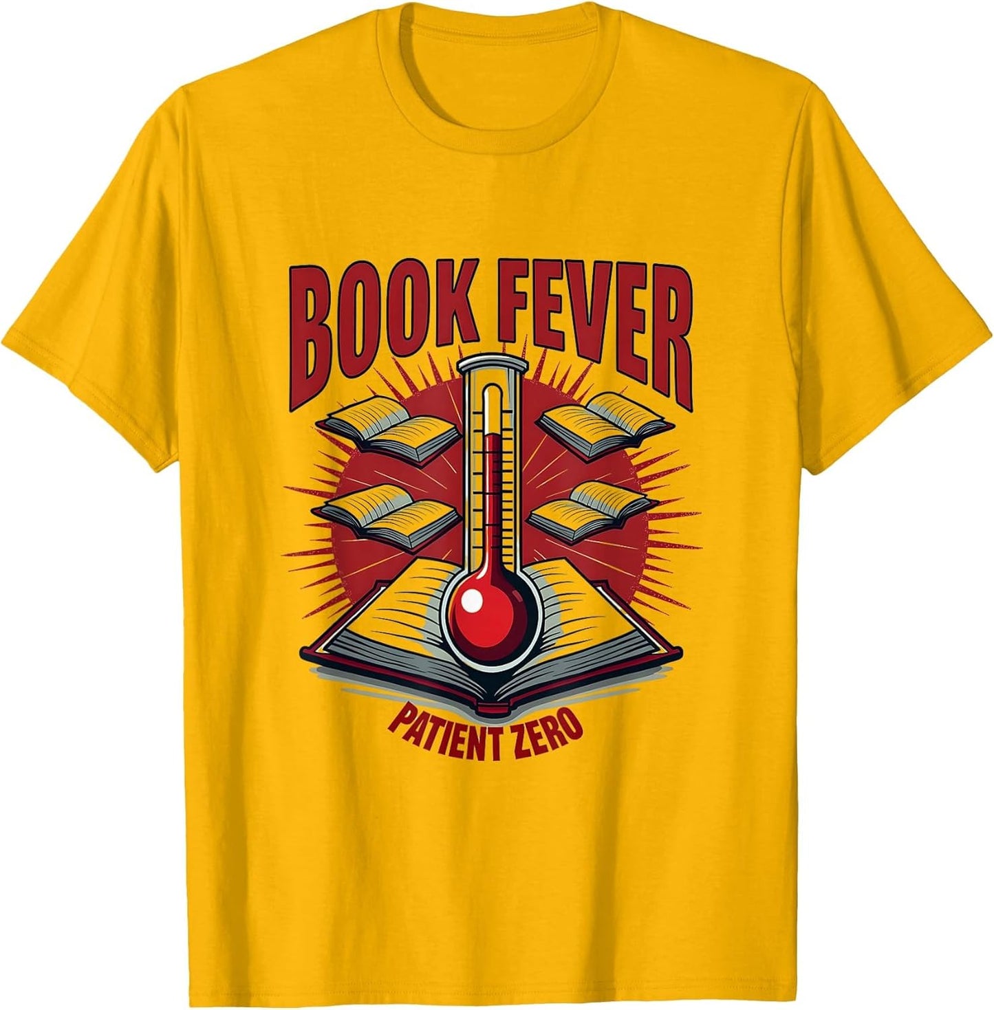 Book Fever Patient Zero Reading Enthusiast Design