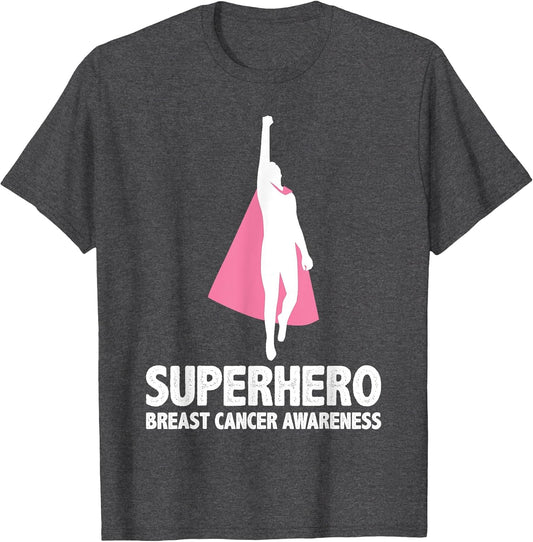 Superhero Men - Breast Cancer Awareness