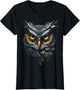 Owl Art Fantasy Animal Robot Graphic Motif Owl