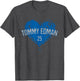Distressed Heart Tommy Edman Los Angeles Baseball MLBPA