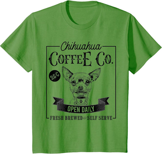 Retro Chihuahua Coffee Funny Dog Mom Coffee Lover