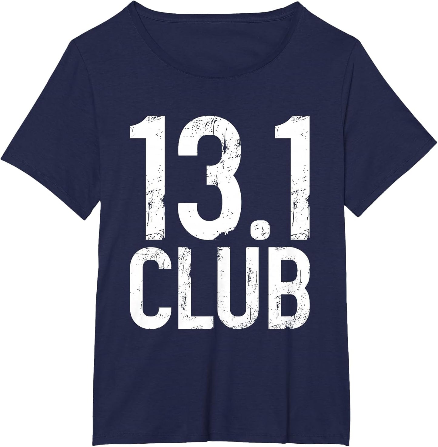 13.1 Club Half Marathon Vintage Marathoner Running Runner
