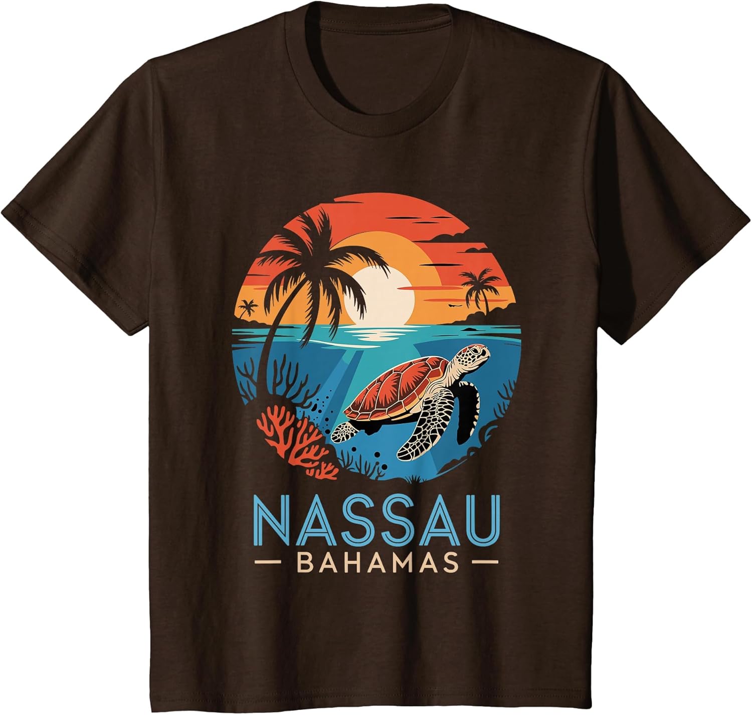 Nassau Bahamas Shirt Sea Turtle