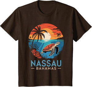 Nassau Bahamas Shirt Sea Turtle
