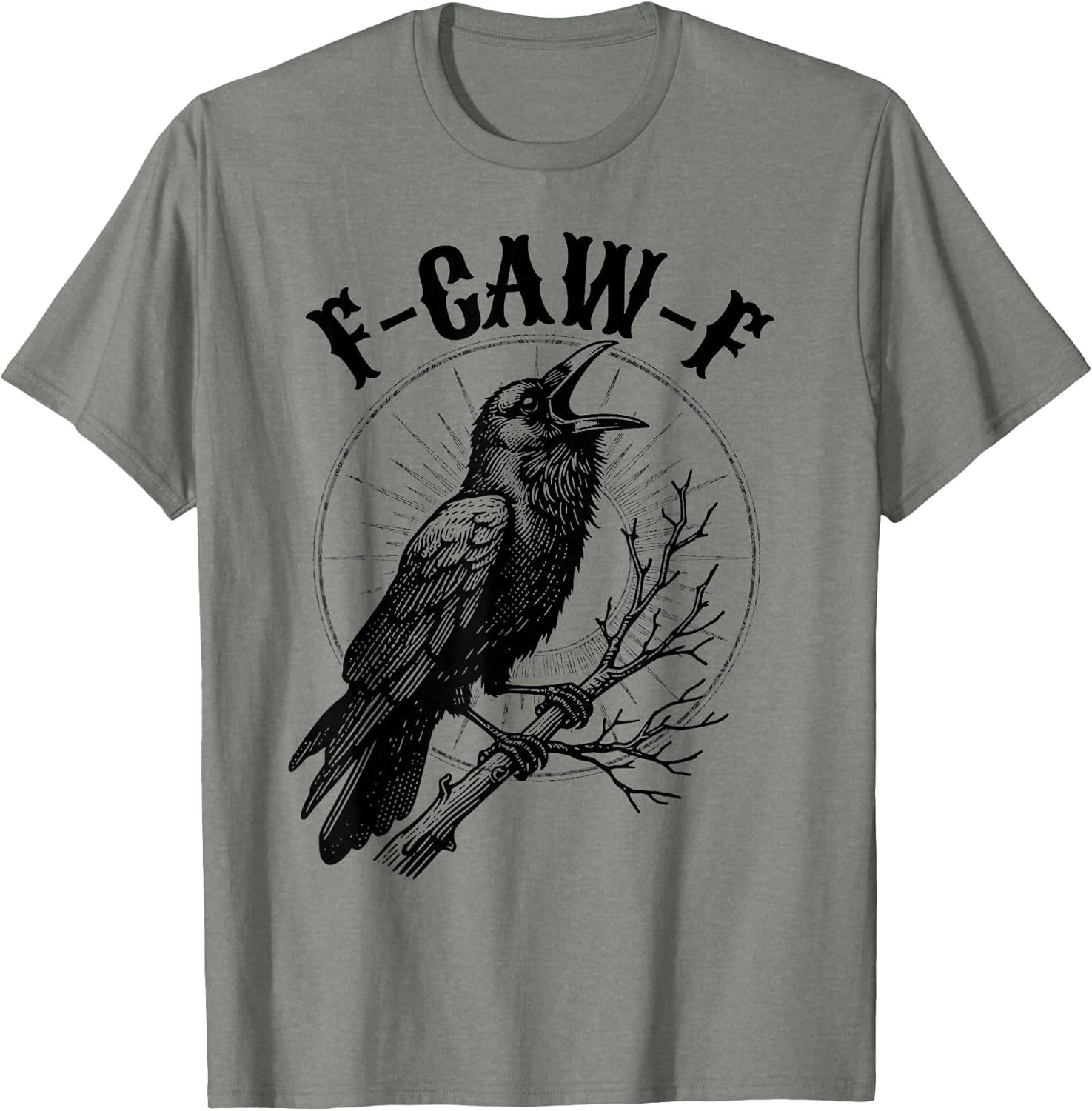 Vintage F-Caw-F Funny Crow Talk